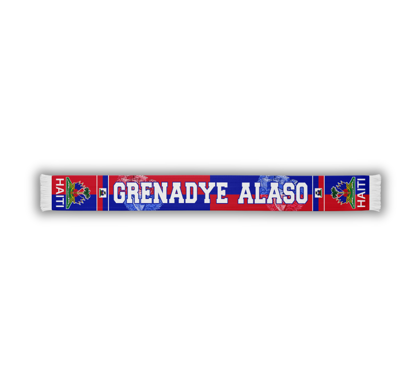 HAITI Fan SCARF - Grenadye Alaso