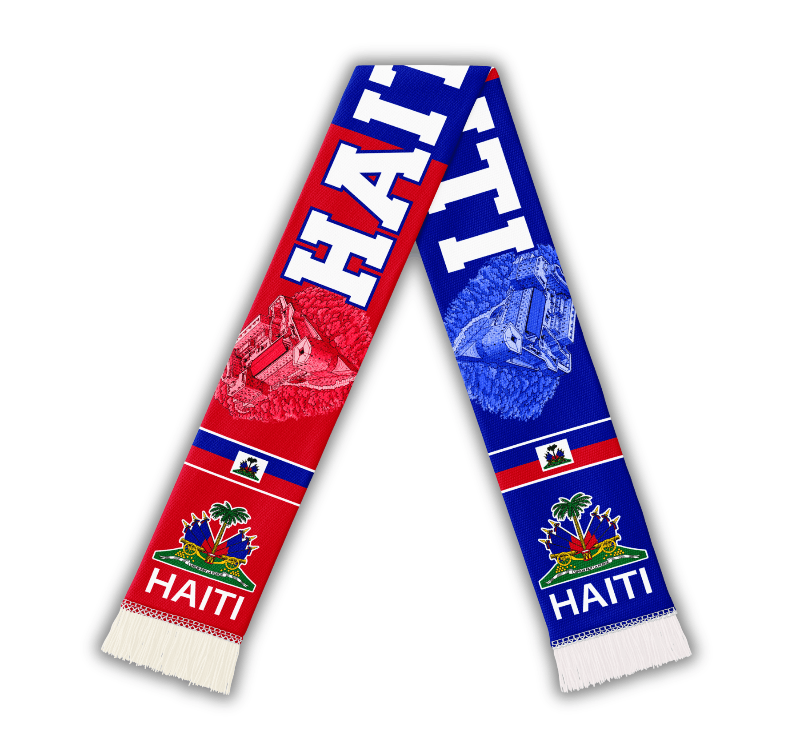 HAITI Fan SCARF - Grenadye Alaso