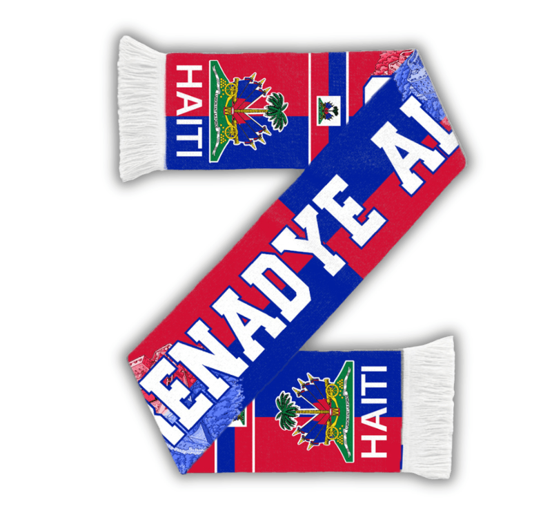 HAITI Fan SCARF - Grenadye Alaso