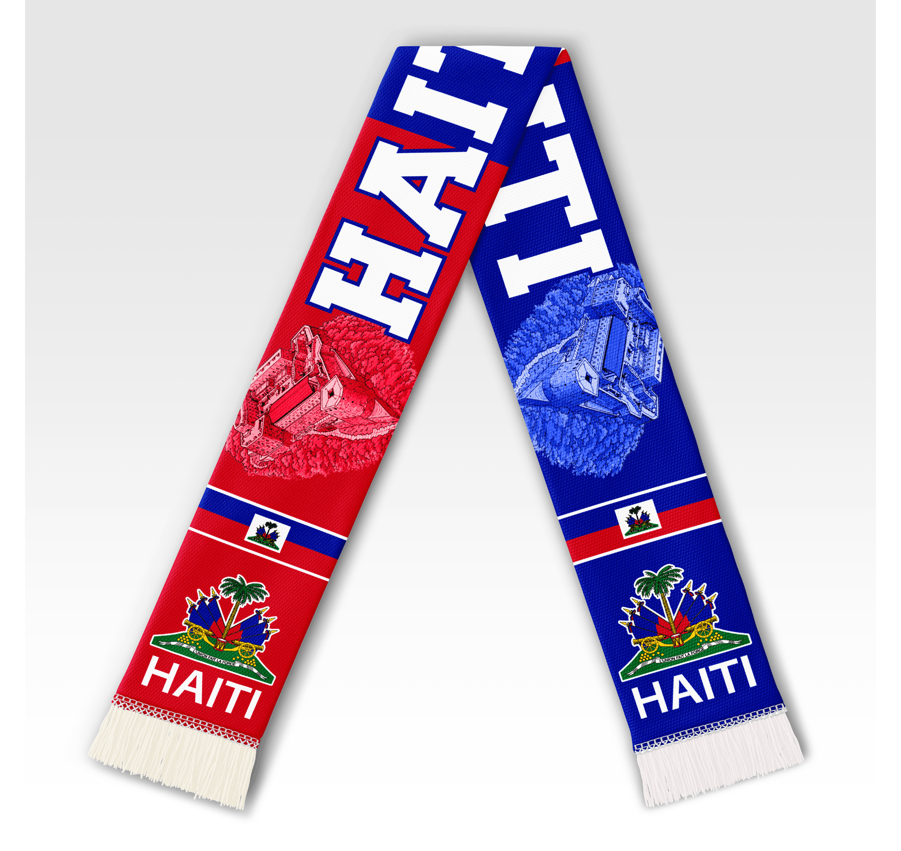 HAITI “WE’RE BACK” PREMIUM FAN SCARF 🇭🇹 | Limited World Cup Edition | Grenadye Alaso