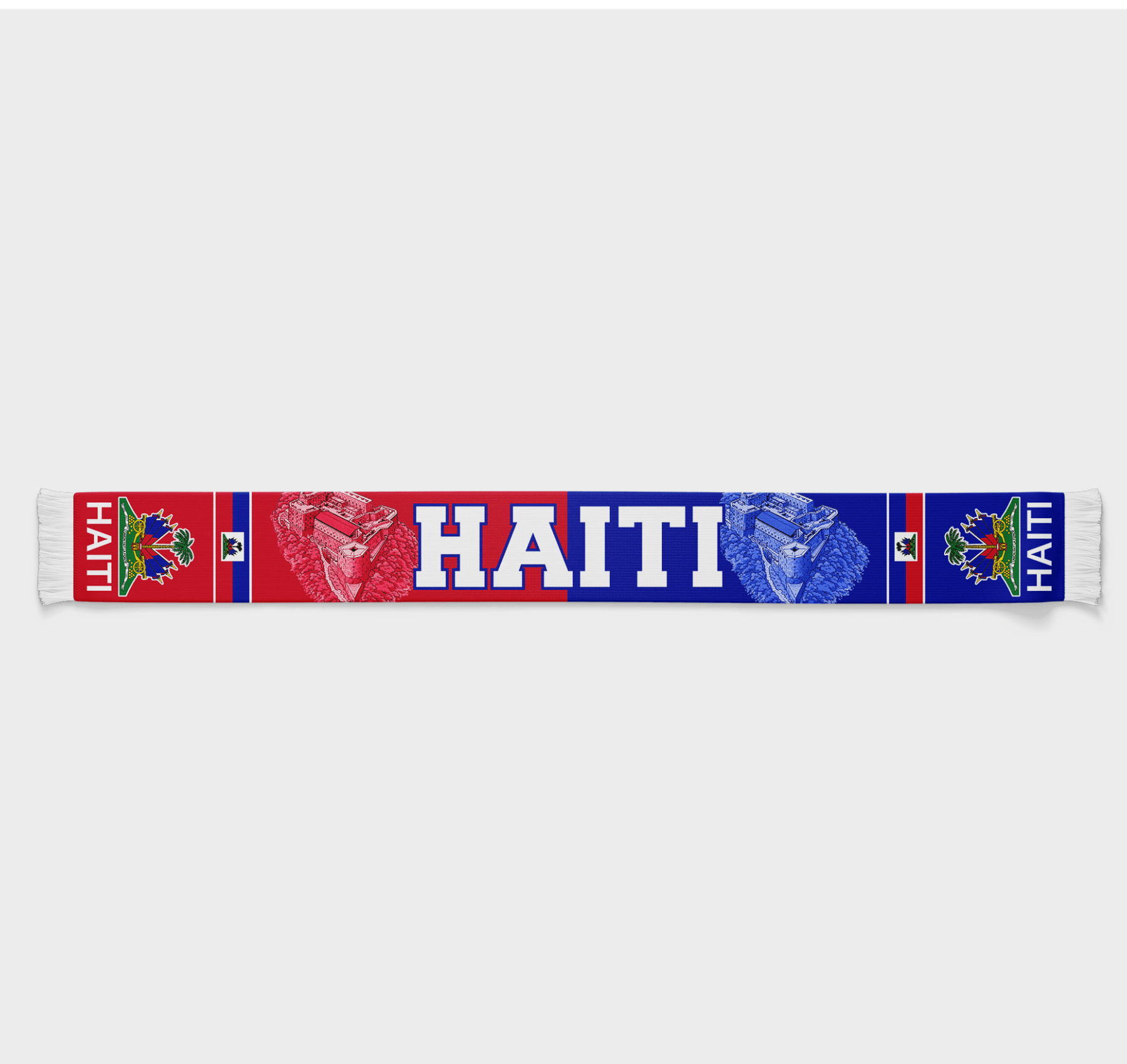 HAITI “WE’RE BACK” PREMIUM FAN SCARF 🇭🇹 | Limited World Cup Edition | Grenadye Alaso
