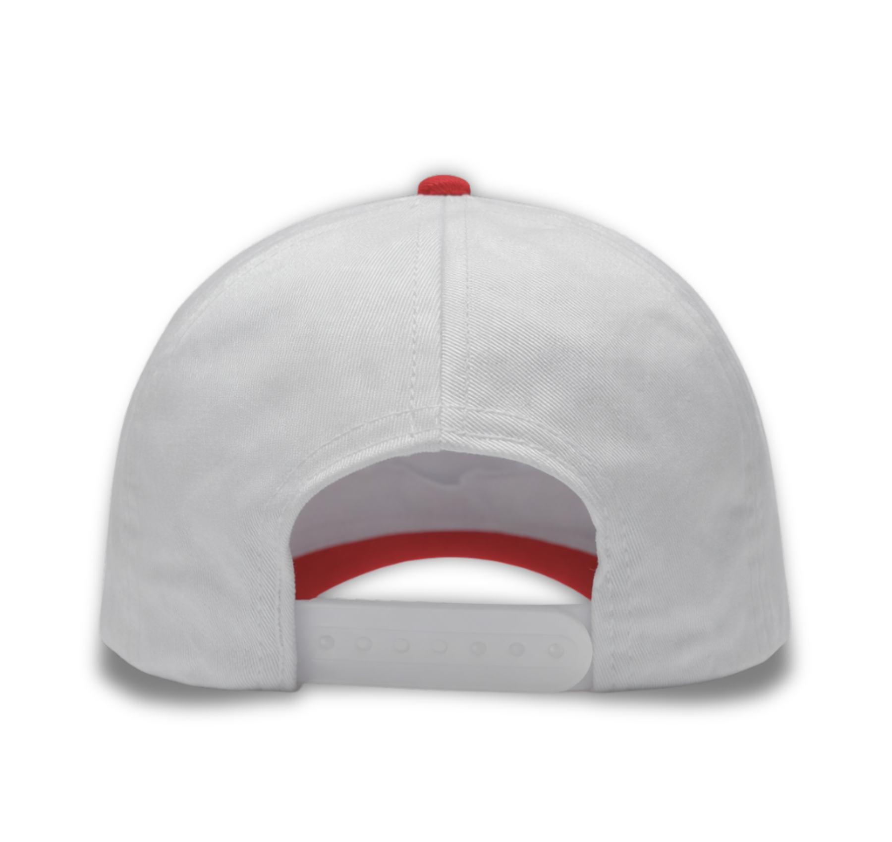 Adjustable Embroidered Baseball Cap We're Back Red Brim Cap