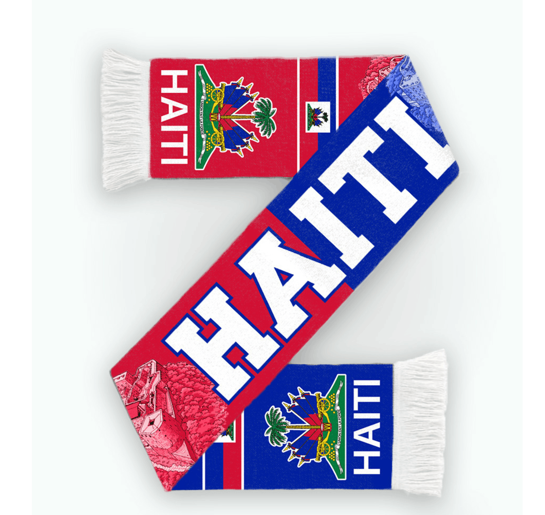 HAITI “WE’RE BACK” PREMIUM FAN SCARF 🇭🇹 | Limited World Cup Edition | Grenadye Alaso