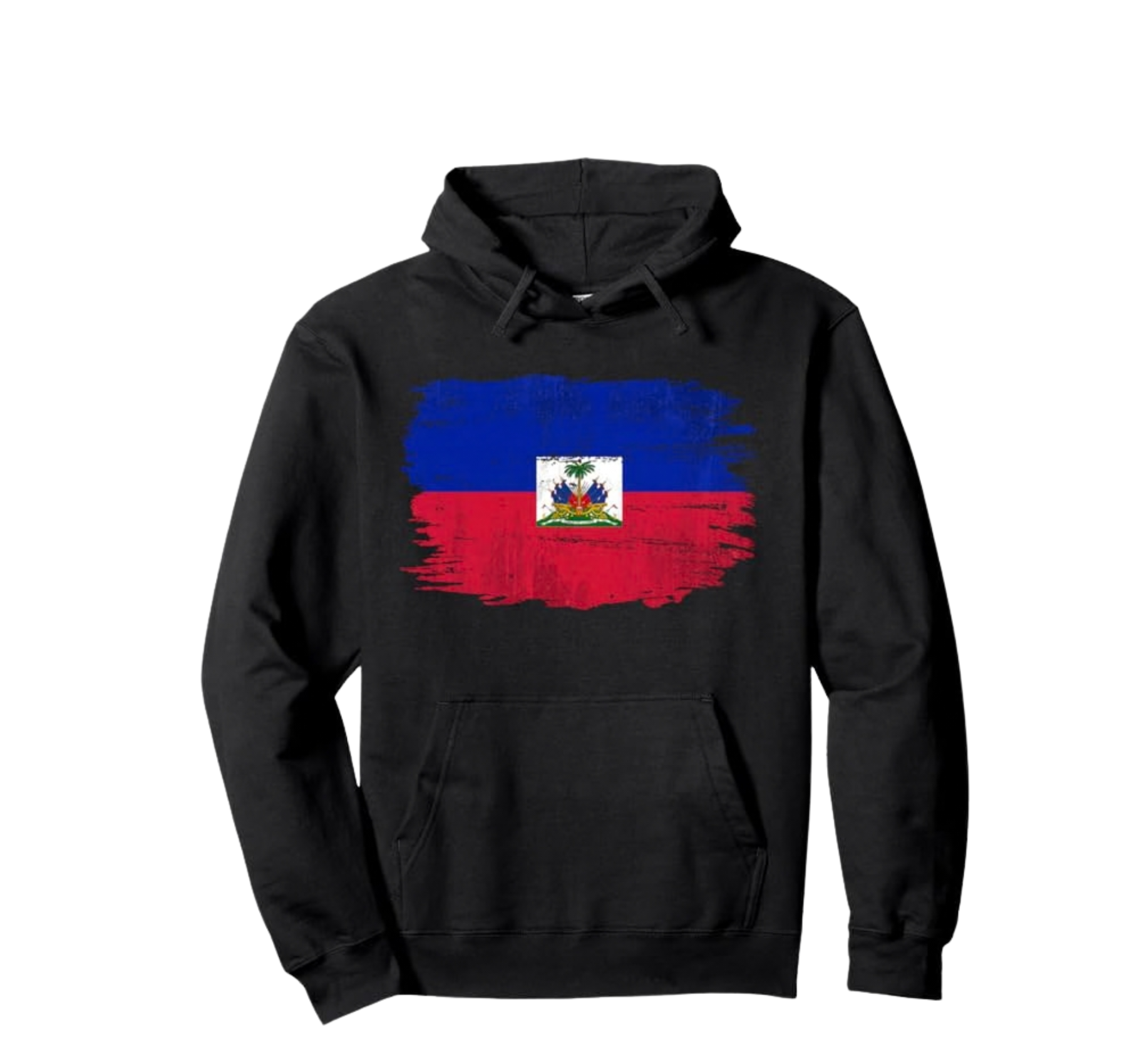 Long Sleeve Black Hoodie Flag 3D Hoodie for Mens Tops